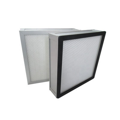 HEPA Metal Fiber Filter Cardboard Frame Merv 13 Merv 14 مطوي لتنقية الهواء