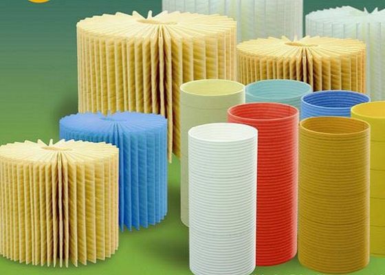 115 G / M2 شاحنة ورق ترشيح السيارات اللزج المموج 0.25 مم
